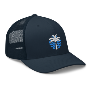 Find Your Coast® Embroidered Palm Trucker Hats