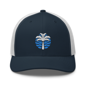 Find Your Coast® Embroidered Palm Trucker Hats
