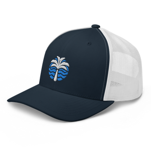 Find Your Coast® Embroidered Palm Trucker Hats