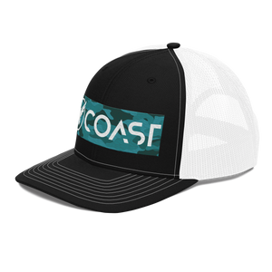 Find Your Coast® Aqua Camo Trucker Hats
