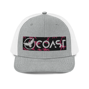 Find Your Coast® Palms Mid-Profile Mesh Back Trucker Hats