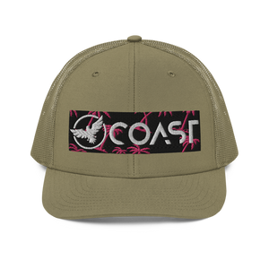 Find Your Coast® Palms Mid-Profile Mesh Back Trucker Hats