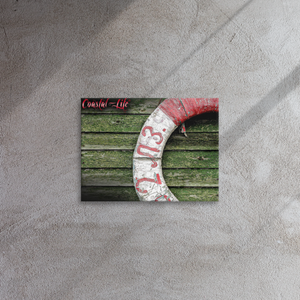 Coastal Life® Life Ring Thin Canvas (Includes Digital Download Option)