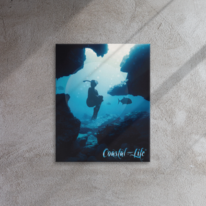 Coastal Life® Dive on Thin Canvas (Digital Download Option)