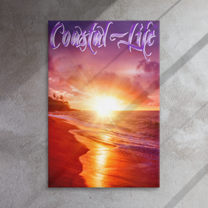 Coastal Life® Sunset on Thin canvas