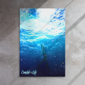Coastal Life® Blue Ocean on Thin canvas