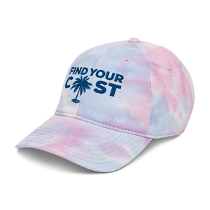 Find Your Coast Summer Tie Dye Hat