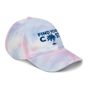 Find Your Coast Summer Tie Dye Hat