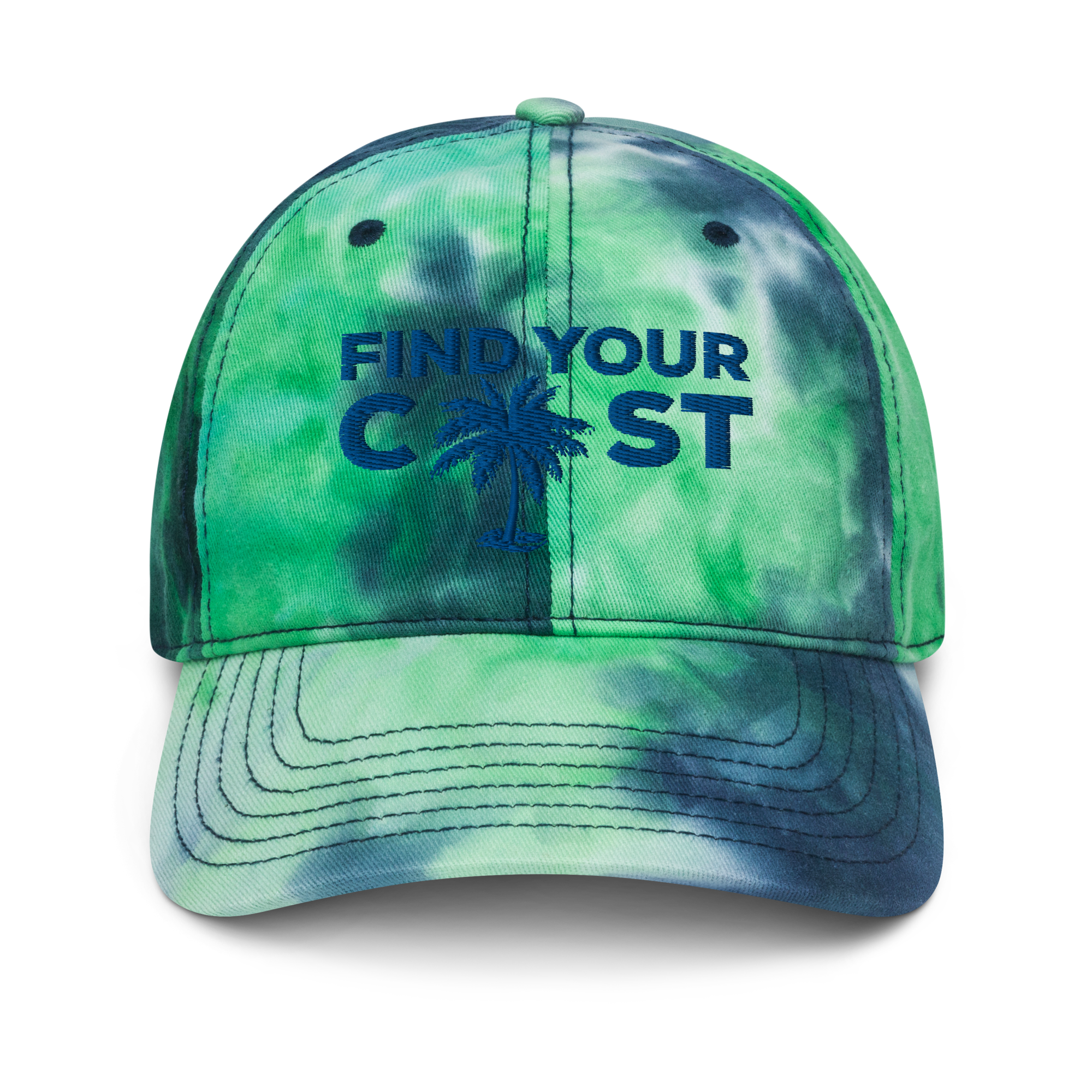 Find Your Coast Summer Tie Dye Hat
