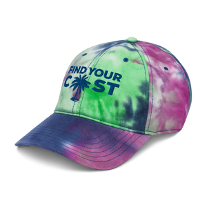 Find Your Coast Summer Tie Dye Hat