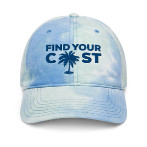 Find Your Coast Summer Tie Dye Hat