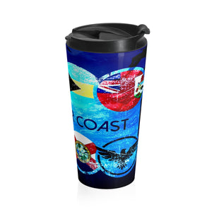 Destinations Stainless Steel Travel Mug FIND YOUR COAST CO