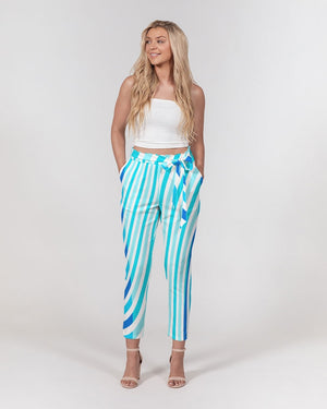 Women's Wave Places Belted Tapered Pants FIND YOUR COAST CO