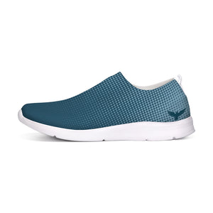 Men's Lightweight Athletic Blue Hyper Drive Flyknit Slip-On Shoes FIND YOUR COAST CO