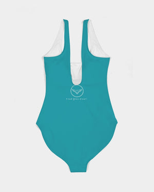 Women's Palm Delicious Padded UPF 50 One-Piece Swimsuit FIND YOUR COAST CO
