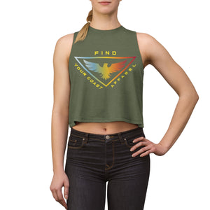 Women's FYC Logo Casual Crop Top FIND YOUR COAST CO