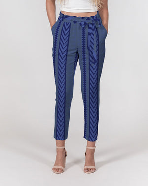 Women's Double Standard Belted Tapered Pants FIND YOUR COAST CO