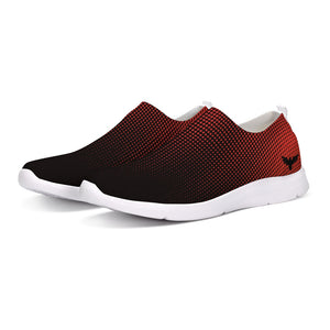 Men's Lightweight Athletic Red Hyper Drive Flyknit Slip-On Shoes FIND YOUR COAST CO