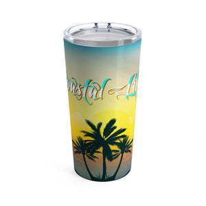Limited Edition Coastal Life 20 oz Stainless Steel Tumbler FIND YOUR COAST CO