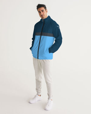 Men's FYC Zip Up Lightweight Windbreaker Water Resistant Jacket FIND YOUR COAST CO