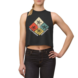 Women's California Dreaming Crop Top FIND YOUR COAST CO