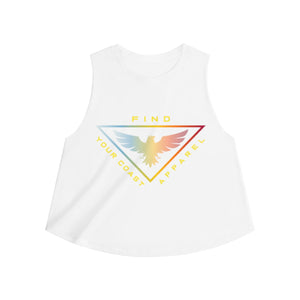 Women's FYC Logo Casual Crop Top FIND YOUR COAST CO