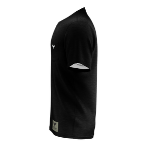 Men's FYC Vintage Venturer Premium Comfort Embroidered Black Pocket Tees FIND YOUR COAST CO