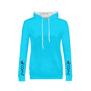 Women's Coastal Chic Long Sleeve Hoodie FIND YOUR COAST  CO
