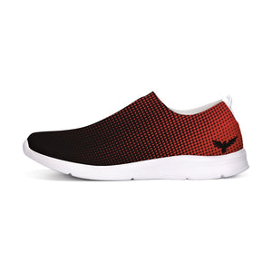 Men's Lightweight Athletic Red Hyper Drive Flyknit Slip-On Shoes FIND YOUR COAST CO