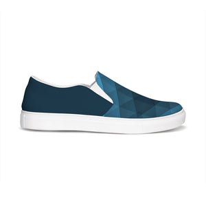 Men's Blue Venturer Casual Canvas Slip-On Shoe FIND YOUR COAST CO