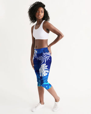 Women's Active Comfort Cayman Mid-Rise Capri Leggings FIND YOUR COAST CO