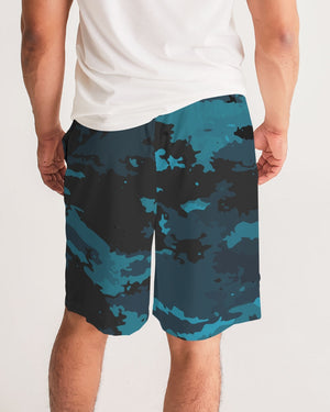 Men's Coast Camo Lightweight Windbreaker Jogger Shorts FIND YOUR COAST CO