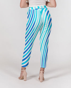 Women's Wave Places Belted Tapered Pants FIND YOUR COAST CO