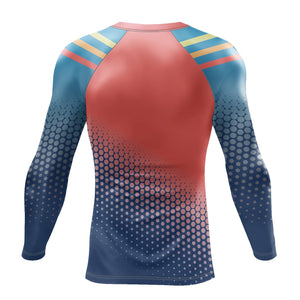 Men's FYC Surfer's Paradise Performance UPF Long Sleeve Rash Guard (Limited Time Offer) FIND YOUR COAST CO