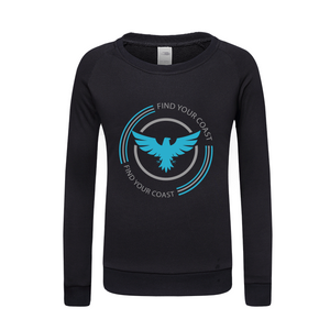 Women's Cotton Club FYC Long Sleeve Sweatshirt FIND YOUR COAST CO