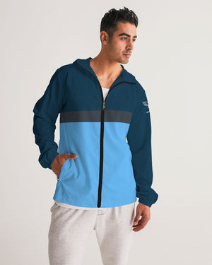 Men's FYC Zip Up Lightweight Windbreaker Water Resistant Jacket FIND YOUR COAST CO