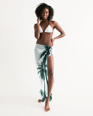 Women's Find Your Coast Lightweight & Elegant Palm Life Swim Cover Up FIND YOUR COAST CO
