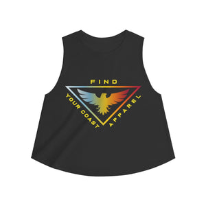 Women's FYC Logo Casual Crop Top FIND YOUR COAST CO