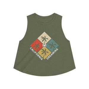 Women's California Dreaming Crop Top FIND YOUR COAST CO