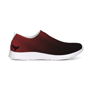Men's Lightweight Athletic Red Hyper Drive Flyknit Slip-On Shoes FIND YOUR COAST CO