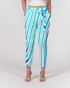 Women's Wave Places Belted Tapered Pants FIND YOUR COAST  CO