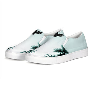 Men's Light Green Weekender Canvas Casual Slip-On Shoe FIND YOUR COAST CO