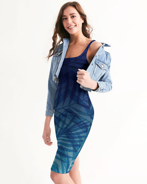 Women's It's 5 o'clock Midi Bodycon Casual Dress FIND YOUR COAST CO