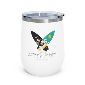 Loving the Horizon FYC 12oz Insulated Wine Tumbler FIND YOUR COAST CO