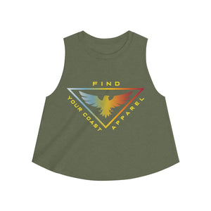 Women's FYC Logo Casual Crop Top FIND YOUR COAST CO