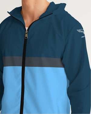 Men's FYC Zip Up Lightweight Windbreaker Water Resistant Jacket FIND YOUR COAST CO