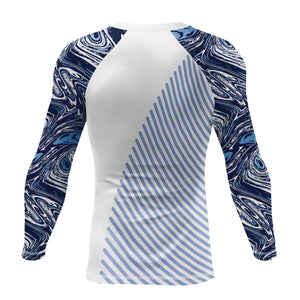 Men's Offshore Fishing Performance UPF Rash Guard FIND YOUR COAST CO
