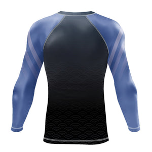 Men's Offshore Fishing Performance UPF Rash Guard FIND YOUR COAST CO