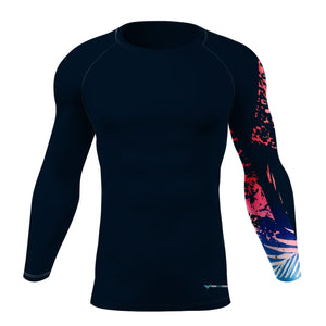 Men's Victory Sleeve Performance Rash Guard UPF 40+ FIND YOUR COAST CO
