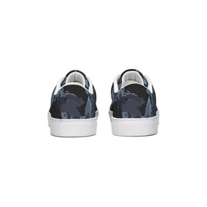 Men's Coast Camo Low Top Faux Leather Sneaker FIND YOUR COAST CO